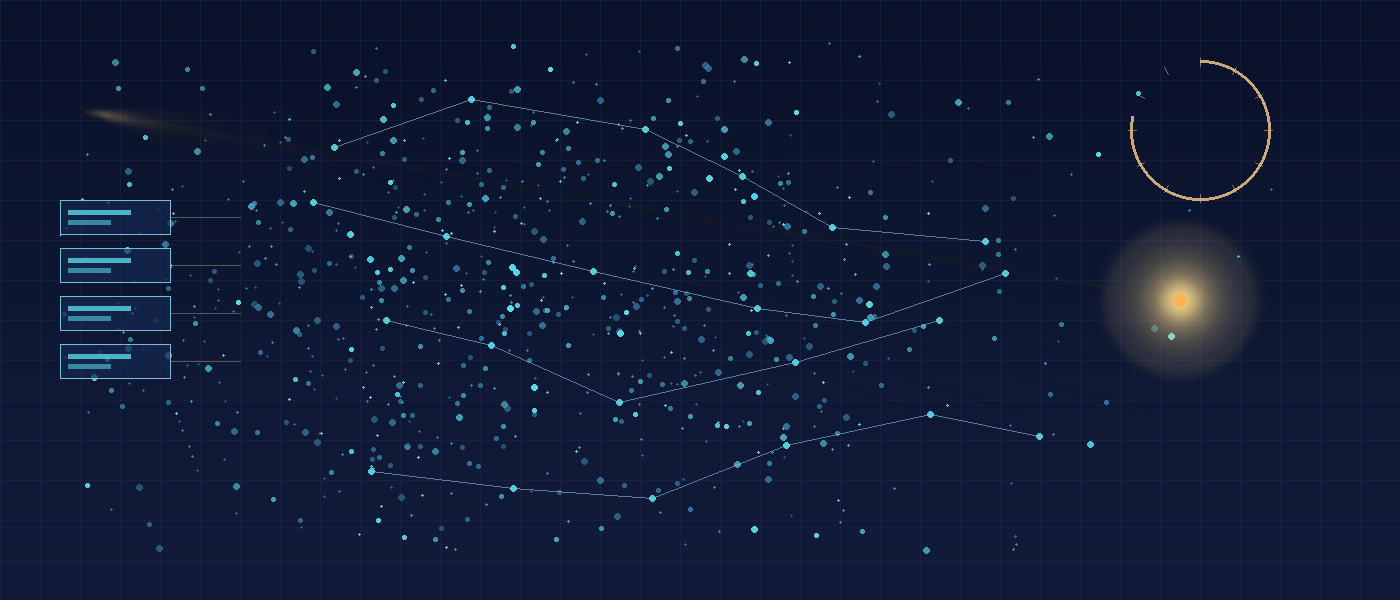 Abstract illustration of CUDA kernel events queried via MCP